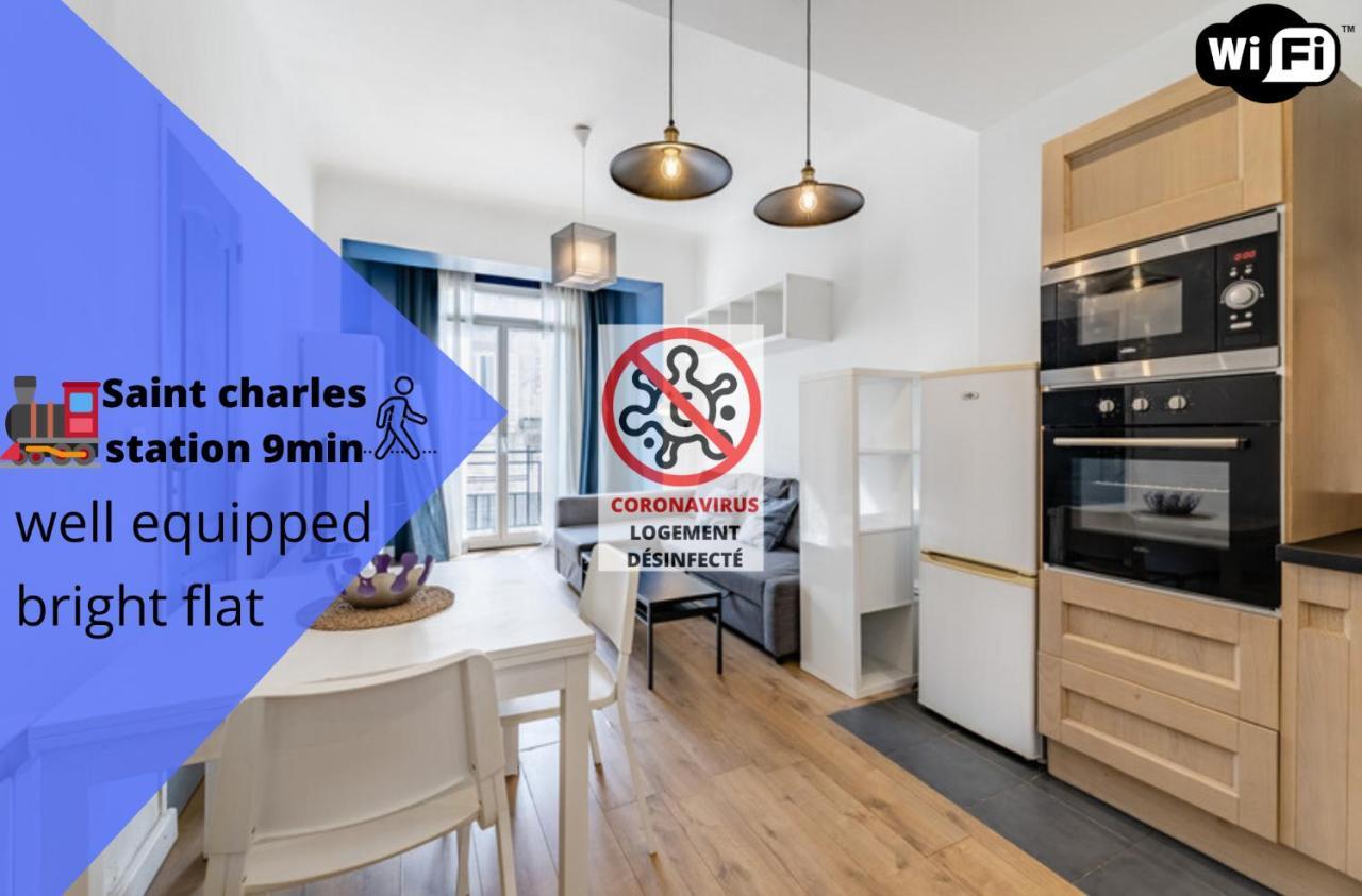 Charming Bright And Equipped Apartment مارسيليا المظهر الخارجي الصورة